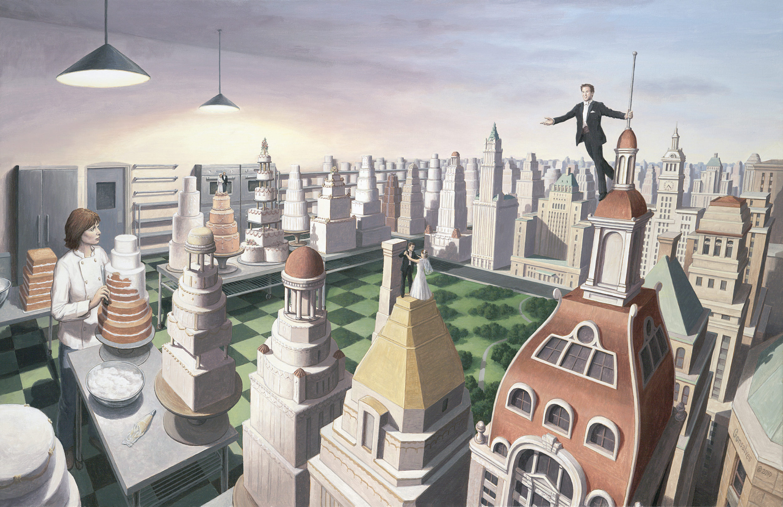 Il moderno surrealismo di Rob Gonsalves - Artwort